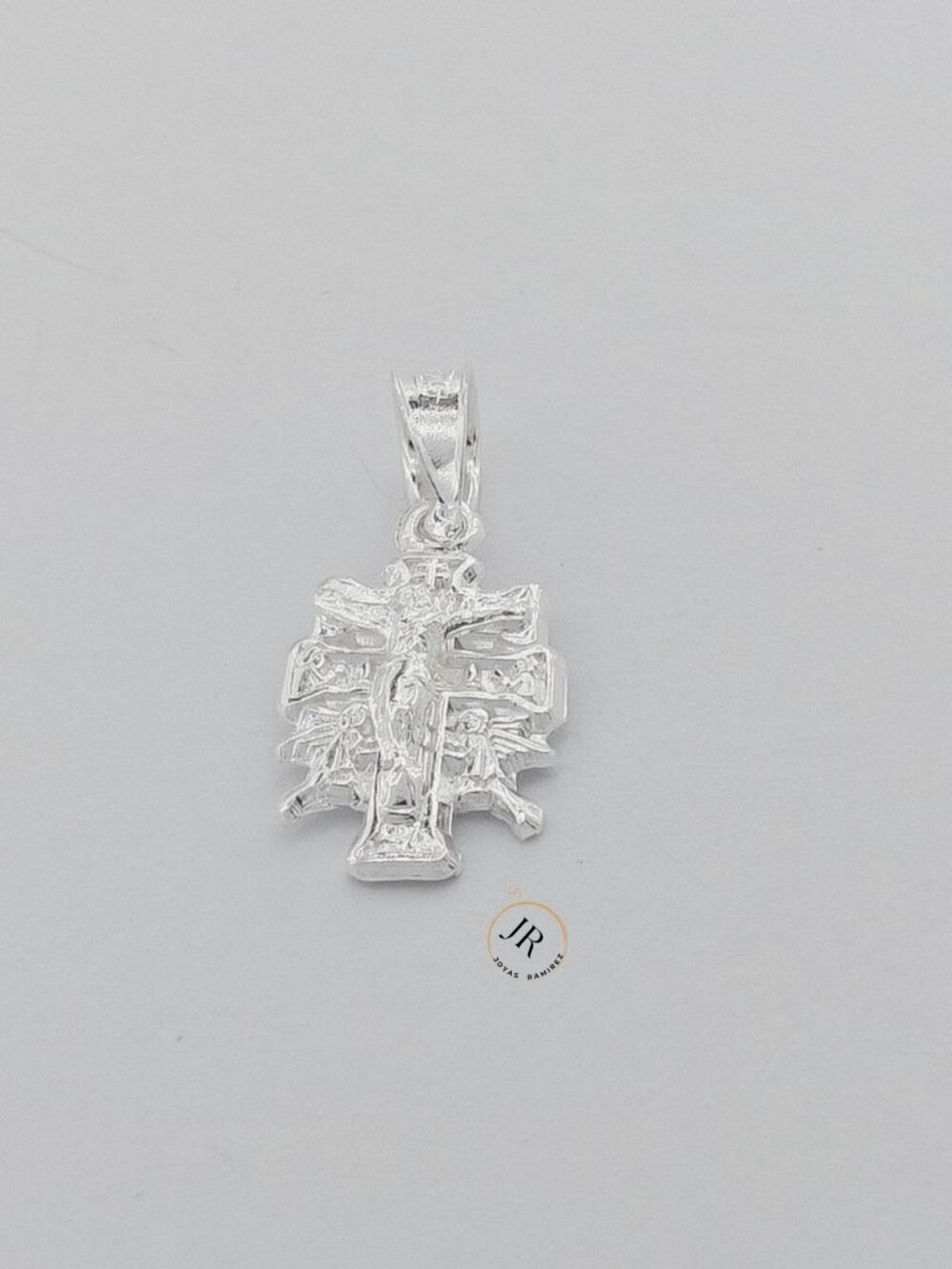 14x10mm Caravaca Cross Pendant 925 Sterling Silver Protection Crucifix